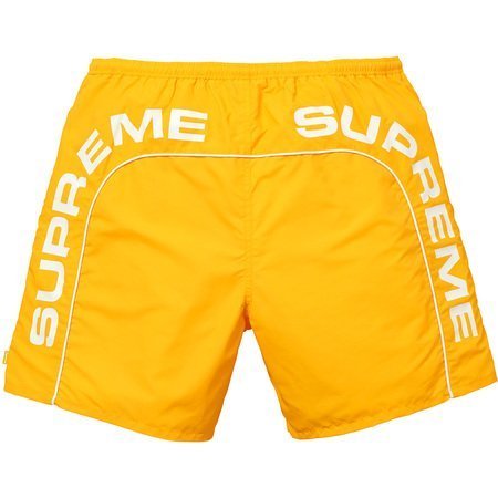 Supreme Arc Logo Water Short (SS20) Yellow