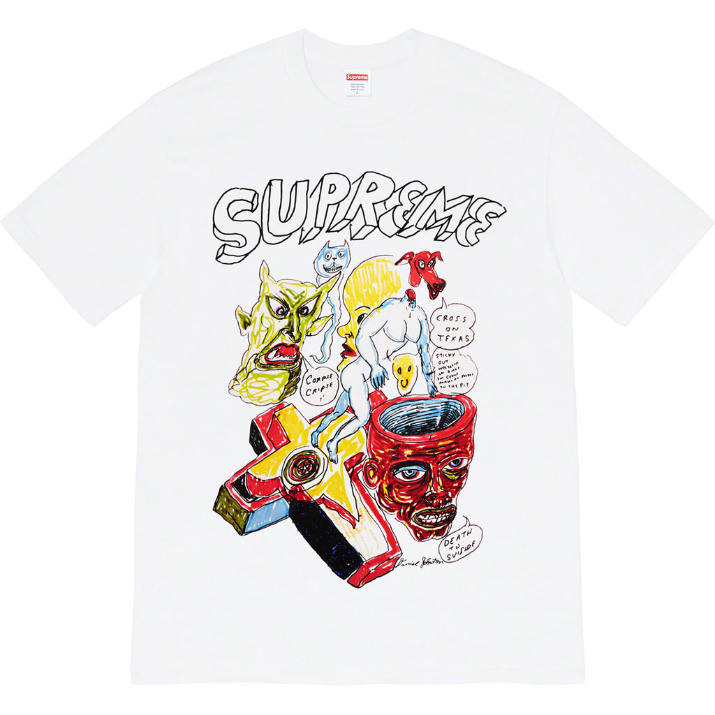 Supreme Daniel Johnston Tee White